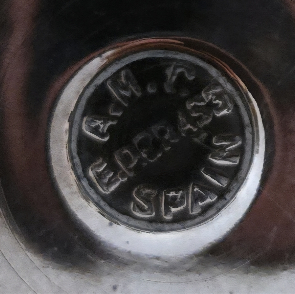 AMF Eperasa Spain Silver Plated Goblets Set of 4 Vintage MCM Barware Goth Decor - Picture 2 of 6